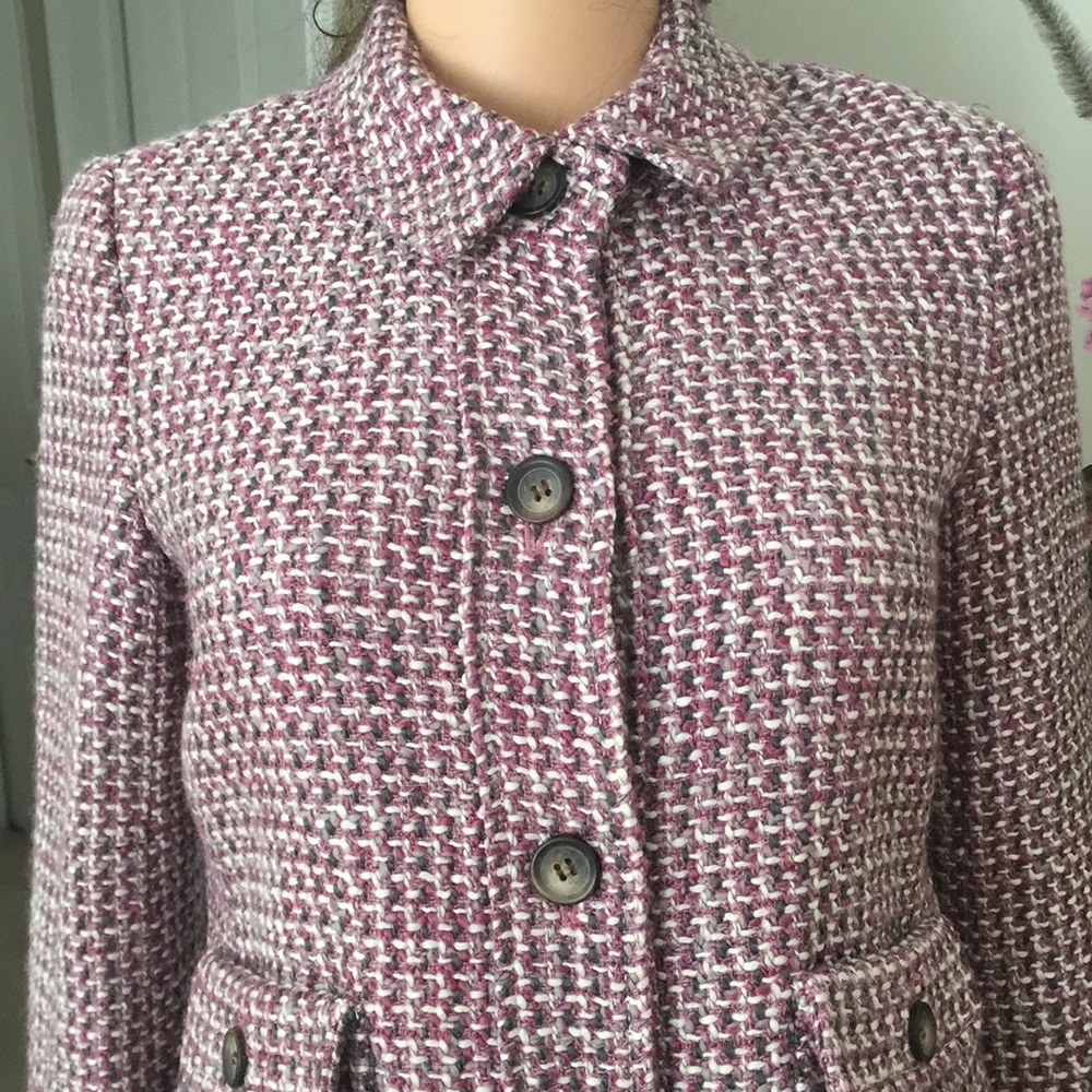 NWOT Talbots Boucle Wool Blend Quite Luxury Blazer Jacket - Picture 5 of 11
